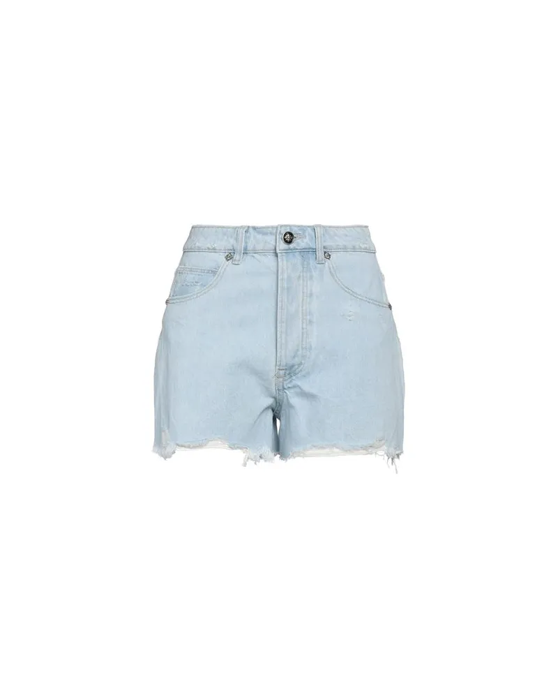 John Richmond HOSEN & RÖCKE - Jeansshortsauf YOOX.COM Blau