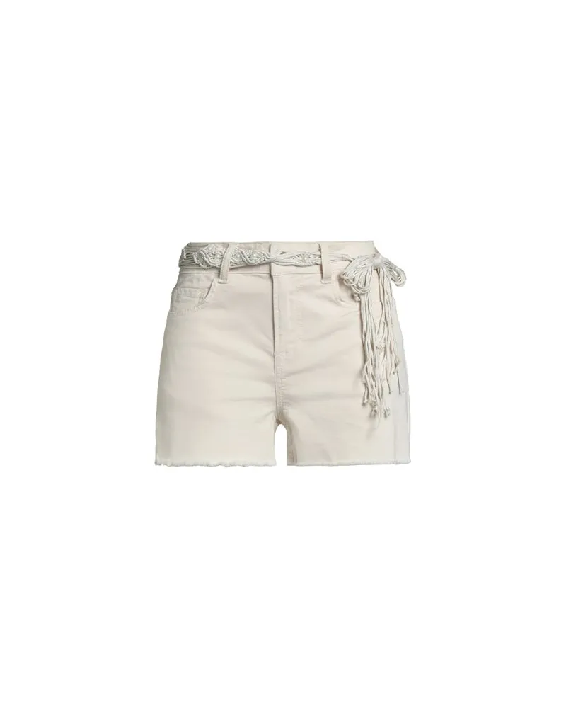 Liu Jo HOSEN & RÖCKE - Jeansshortsauf YOOX.COM Cremeweiß
