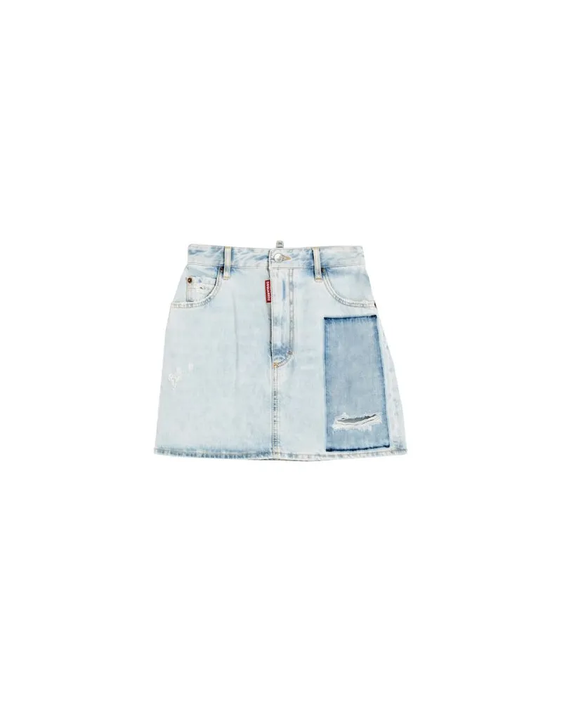 Dsquared2 HOSEN & RÖCKE - Jeansröckeauf YOOX.COM Blau