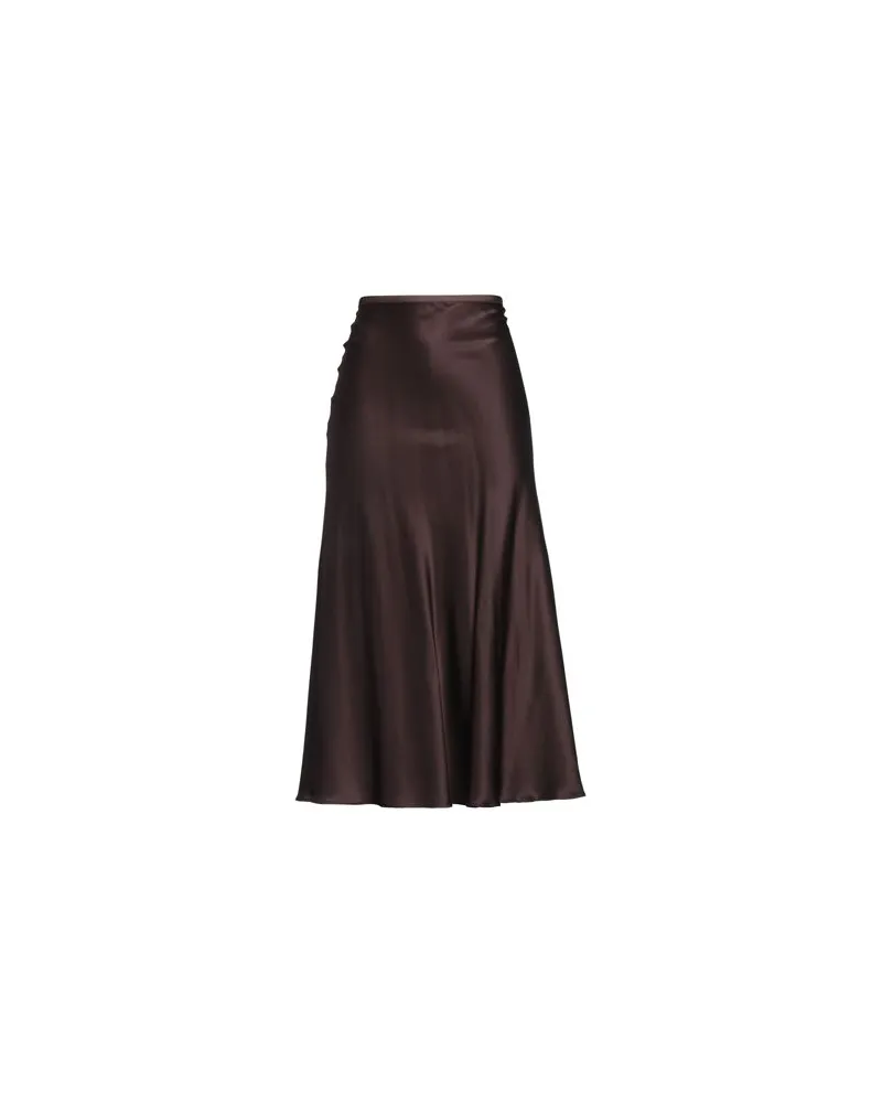 SIYU HOSEN & RÖCKE - Midi-Röckeauf YOOX.COM Schokobraun