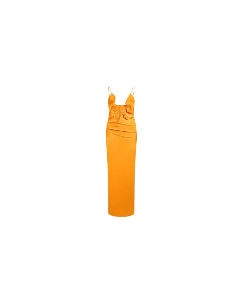 Christopher Esber KLEIDER - Maxi-Kleiderauf YOOX.COM Orange