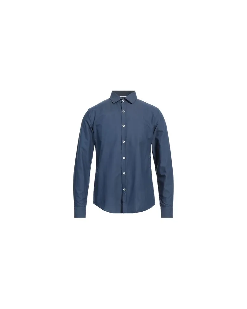 AT.P.CO TOPS - Hemdenauf YOOX.COM Marineblau
