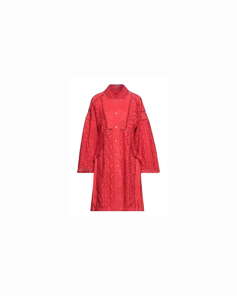 Ermanno Scervino JACKEN & MÄNTEL - Jacken, Mäntel & Trenchcoatsauf YOOX.COM Rot