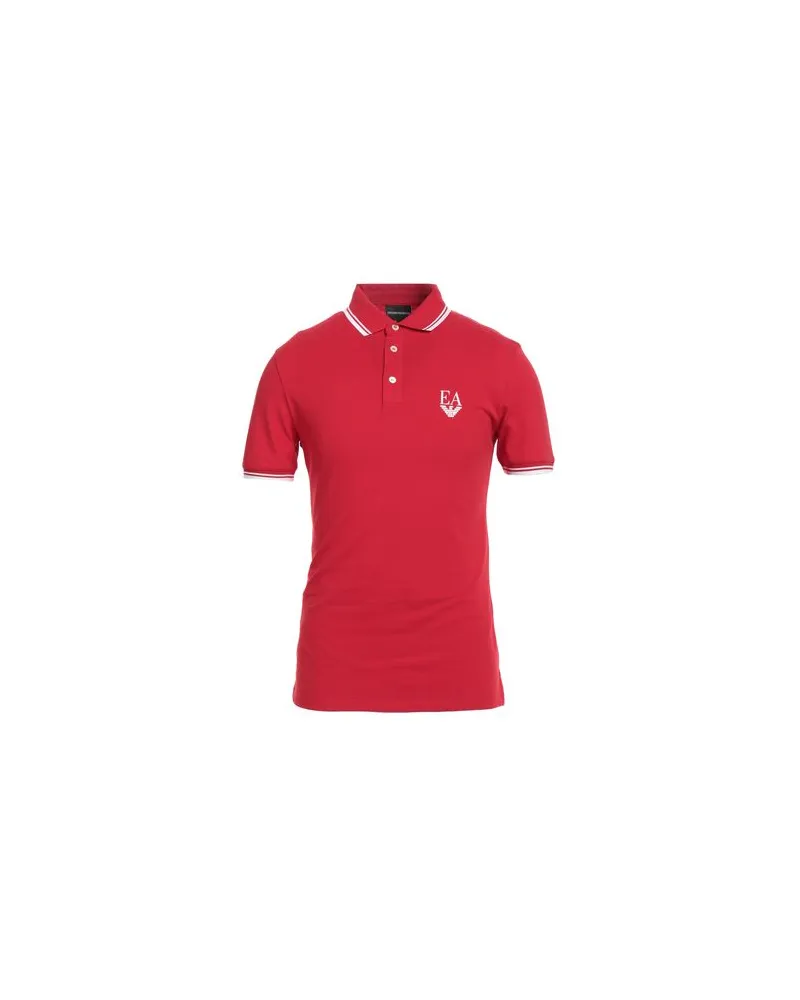 Emporio Armani TOPS - Poloshirtsauf YOOX.COM Rot