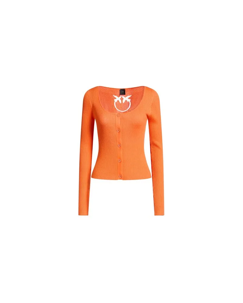 Pinko STRICKWAREN - Strickjackenauf YOOX.COM Orange