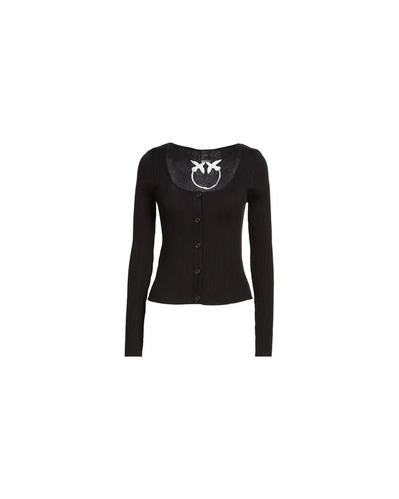 Pinko STRICKWAREN - Strickjackenauf YOOX.COM Schwarz