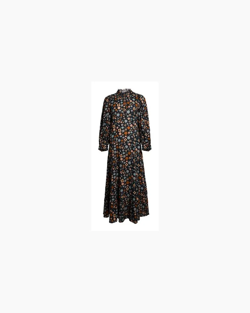 Antik Batik KLEIDER - Maxi-Kleiderauf YOOX.COM Nachtblau