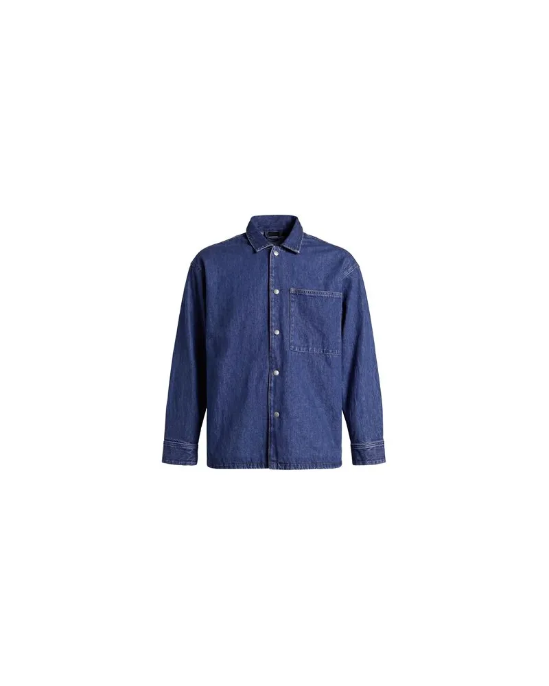 Edwin Jeans JACKEN & MÄNTEL - Jeansjacken/Mäntelauf YOOX.COM Blau