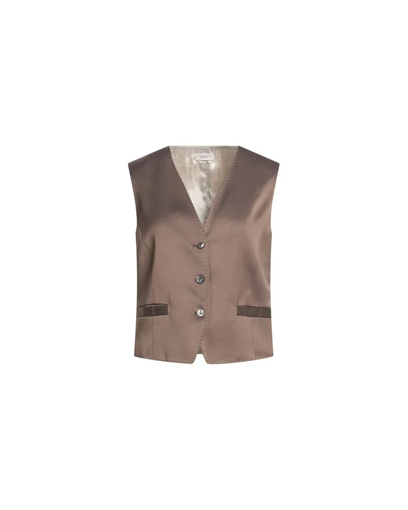 AGNONA ANZÜGE und CO-ORDS - Couture-Westenauf YOOX.COM Schokobraun