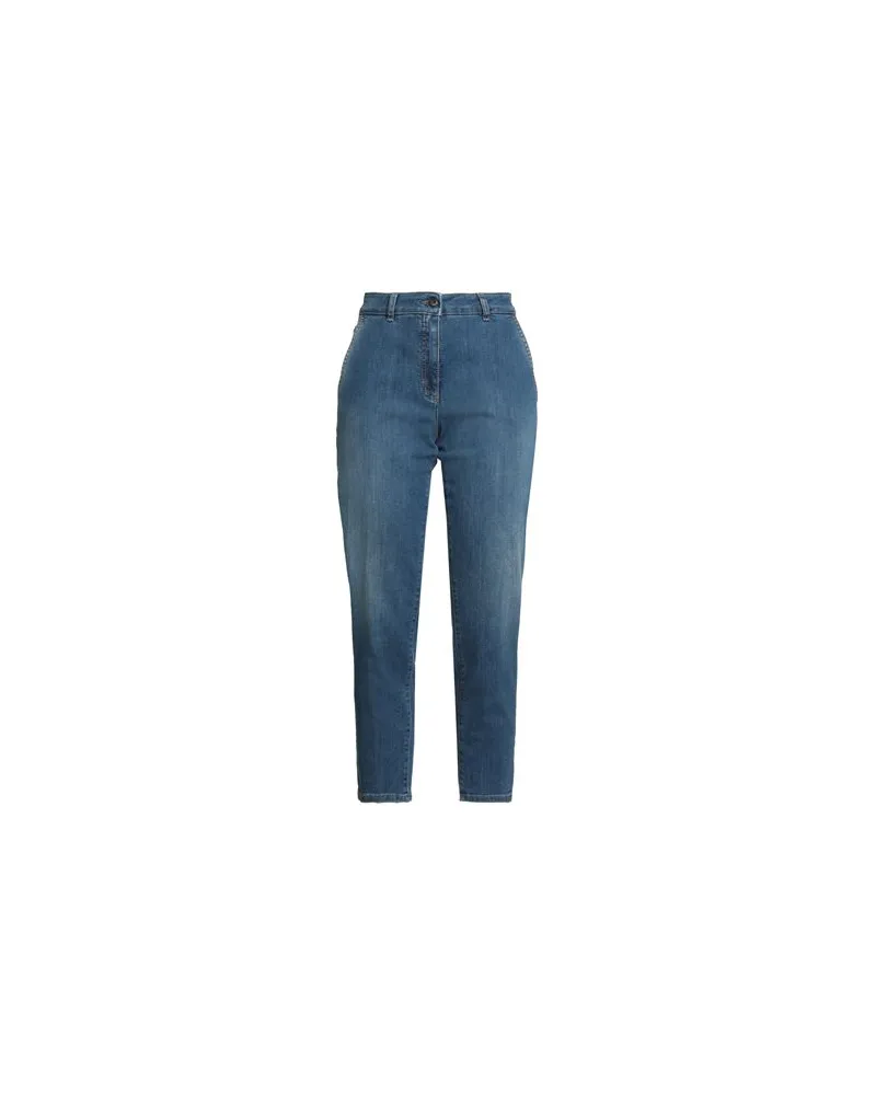 Peserico EASY - HOSEN & RÖCKE - Jeanshosenauf YOOX.COM Blau