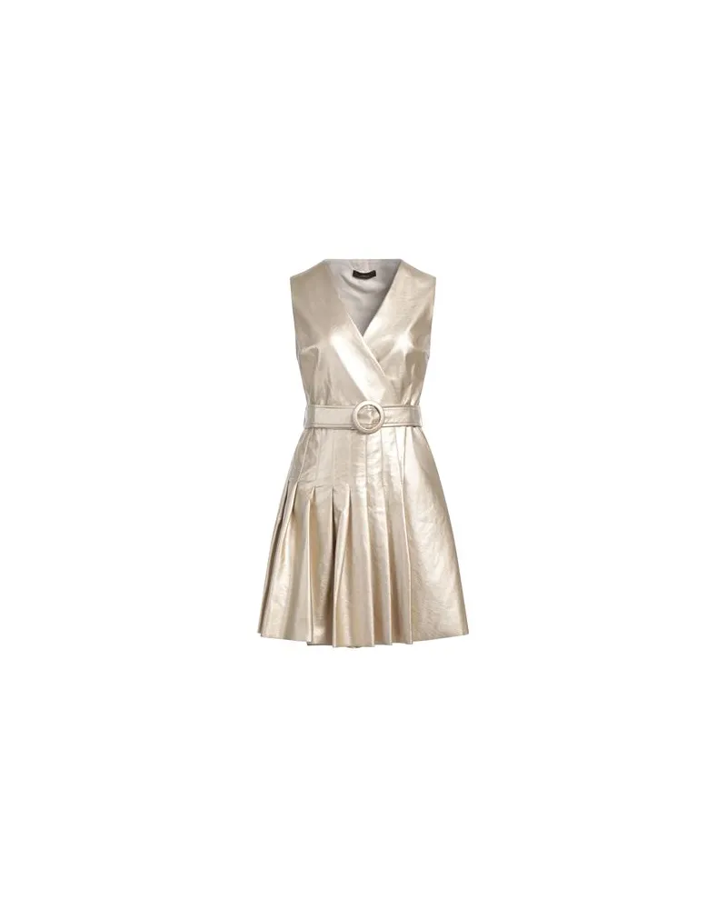 Actitude by Twinset KLEIDER - Mini-Kleiderauf YOOX.COM Gold