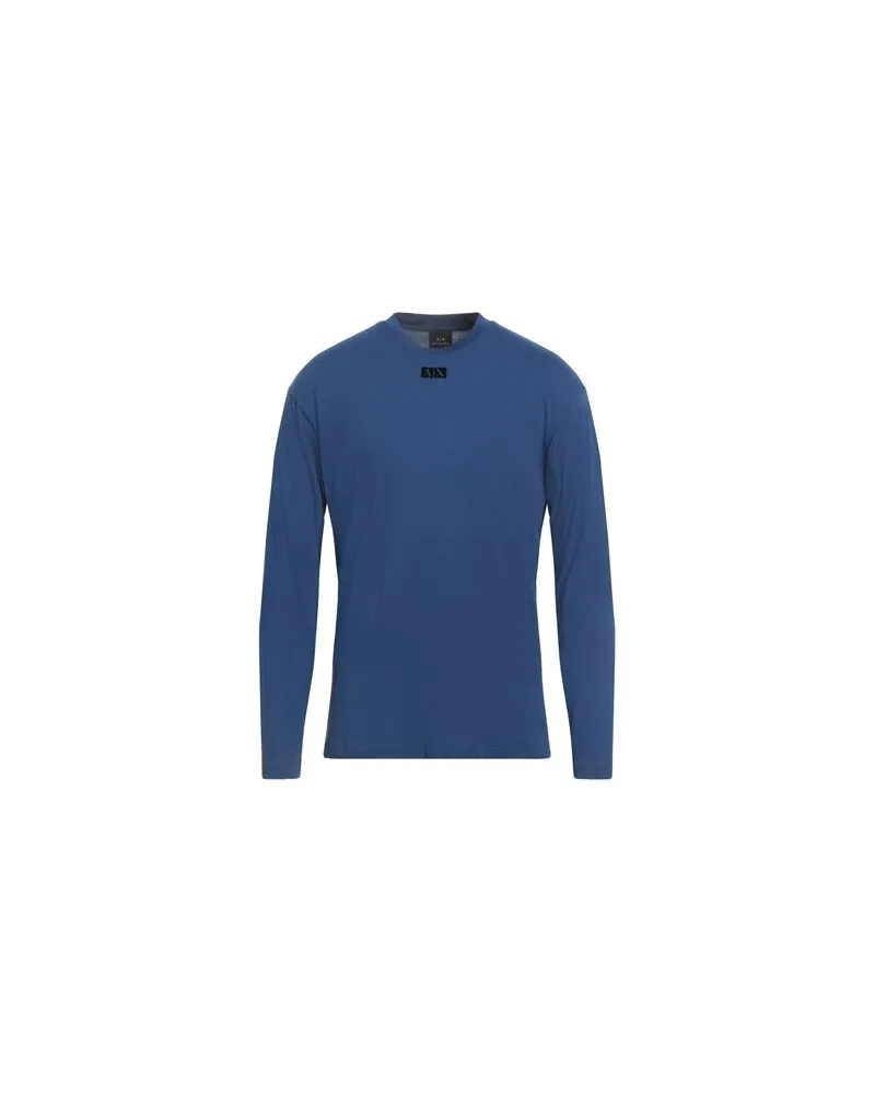 Armani Exchange TOPS - T-shirtsauf YOOX.COM Blau