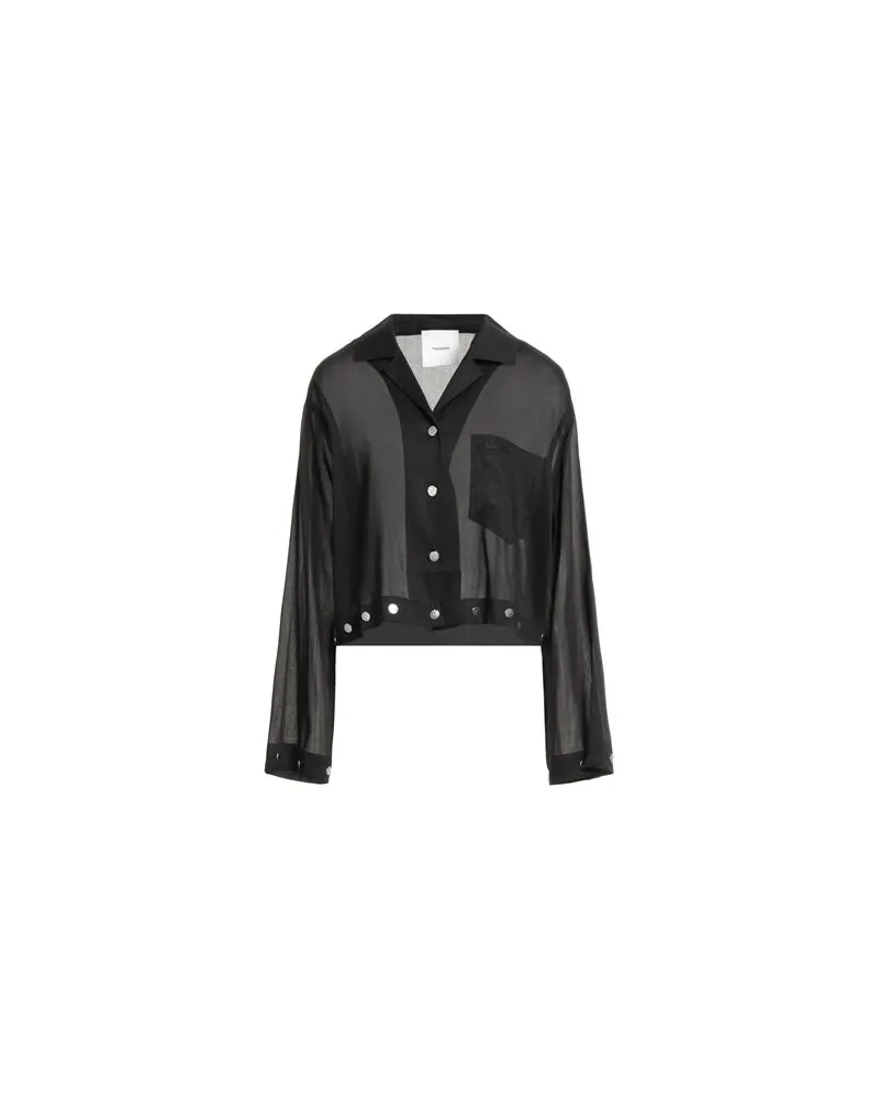 Nanushka TOPS - Hemdenauf YOOX.COM Schwarz