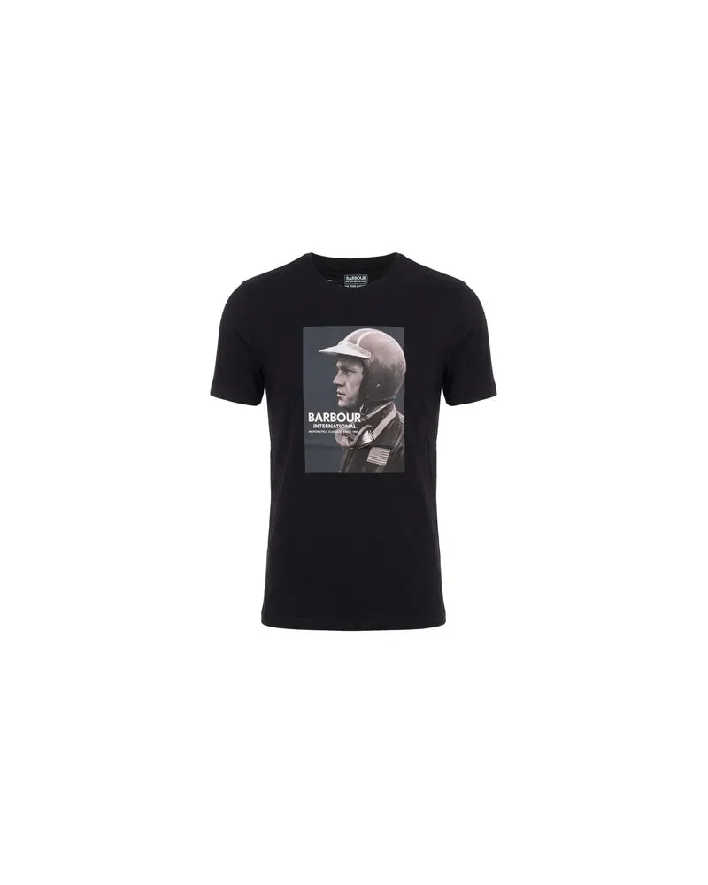 Barbour TOPS - T-shirtsauf YOOX.COM Schwarz