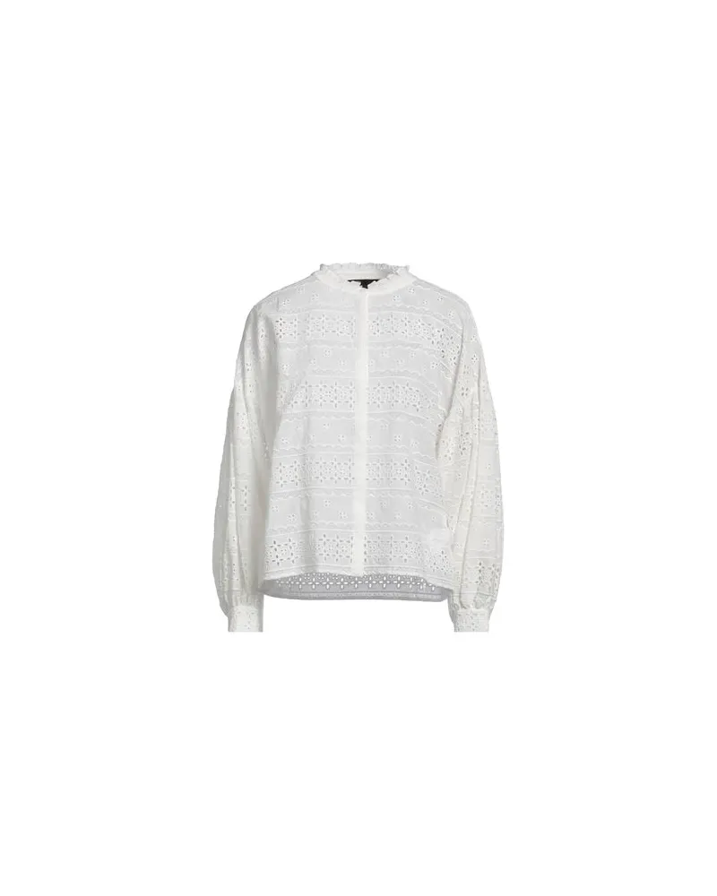 Maje TOPS - Hemdenauf YOOX.COM Weiß