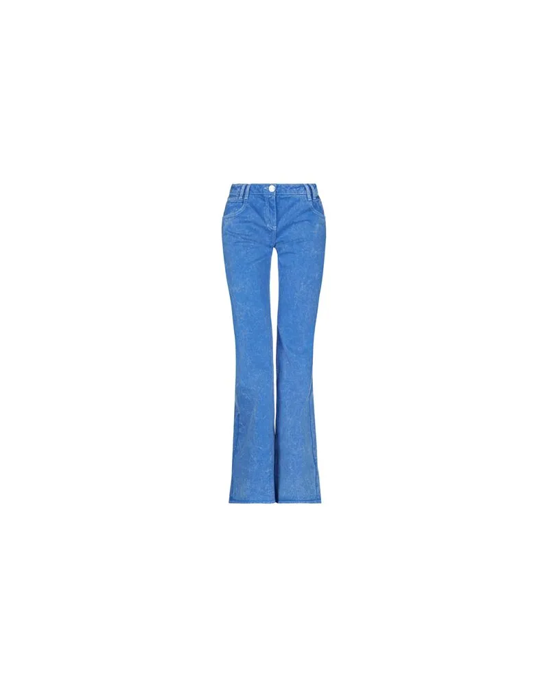 Balmain HOSEN & RÖCKE - Jeanshosenauf YOOX.COM Blau
