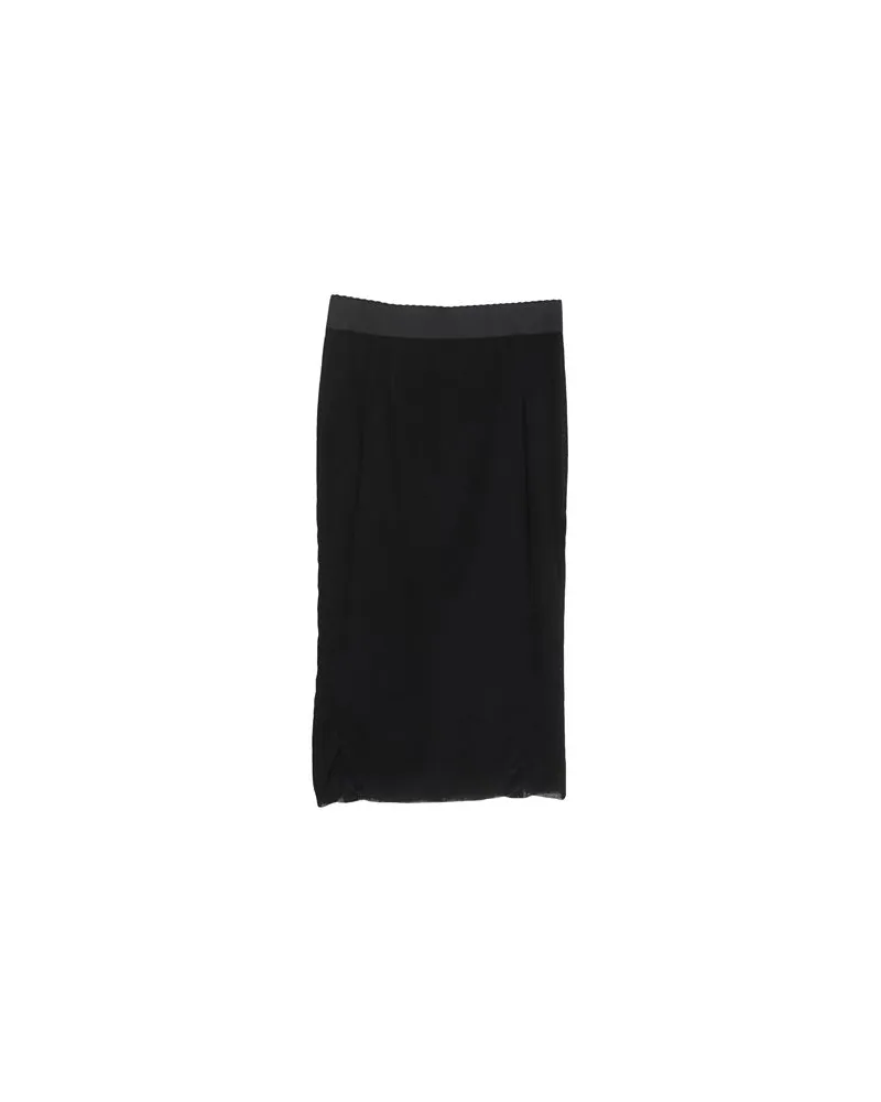 Dolce & Gabbana HOSEN & RÖCKE - Midi-Röckeauf YOOX.COM Schwarz