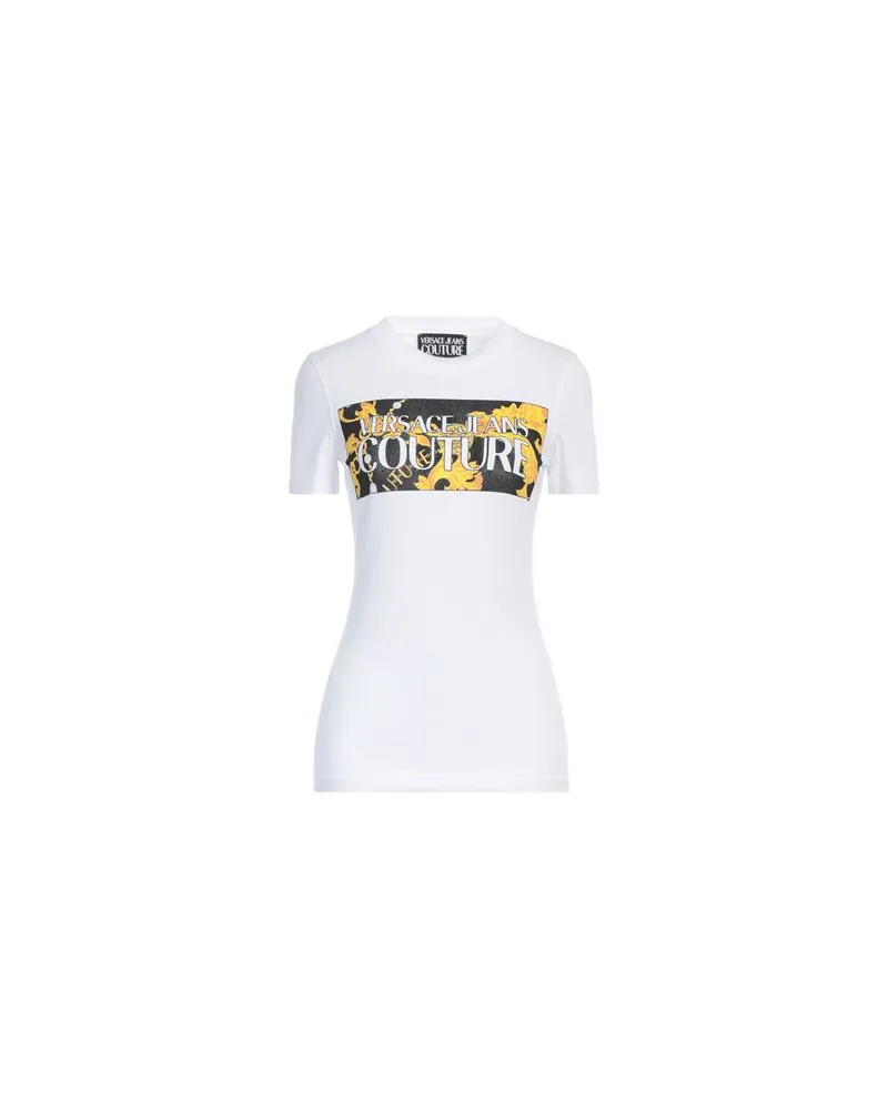 Versace Jeans TOPS - T-shirtsauf YOOX.COM Weiß