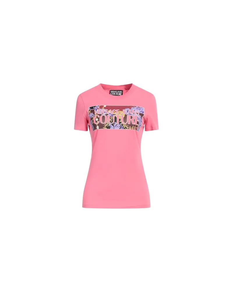 Versace Jeans TOPS - T-shirtsauf YOOX.COM Rosa