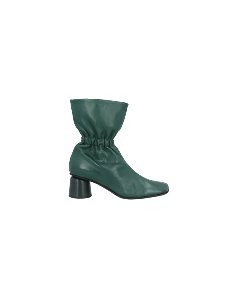 HALMANERA SCHUHE - Stiefelettenauf YOOX.COM Dunkelgrün