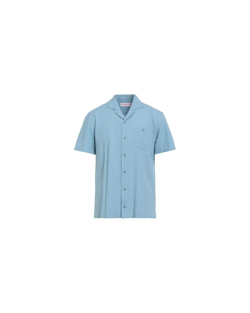 Orlebar Brown TOPS - Hemdenauf YOOX.COM Hellblau
