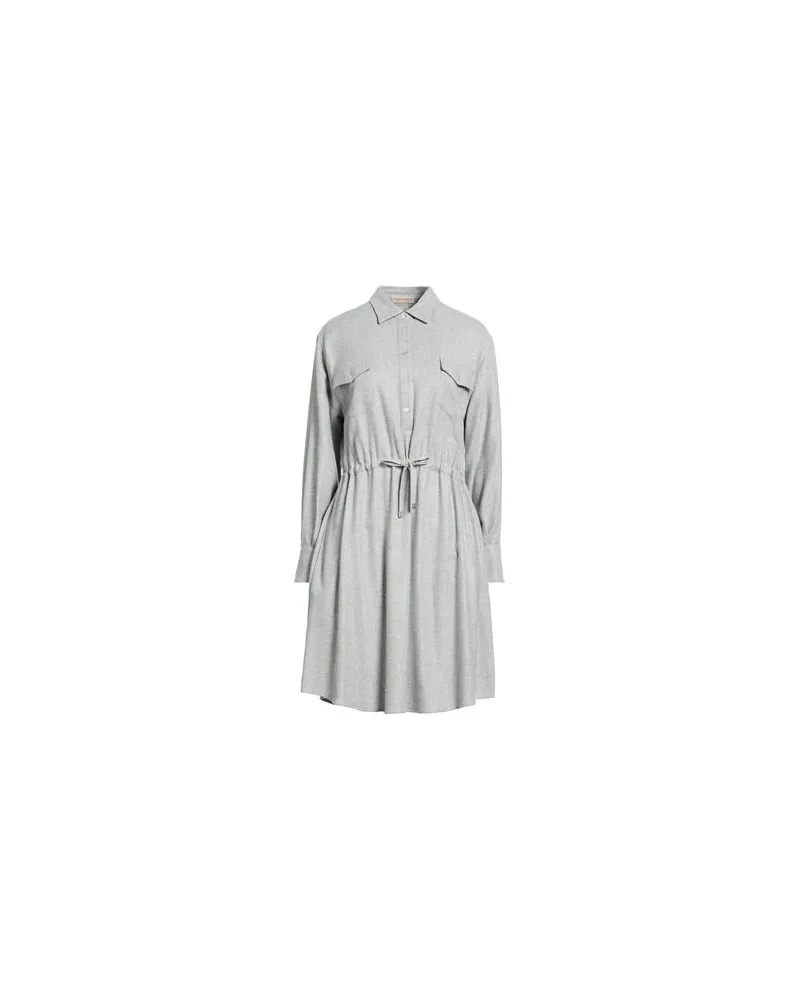 Purotatto KLEIDER - Midi-Kleiderauf YOOX.COM Hellgrau