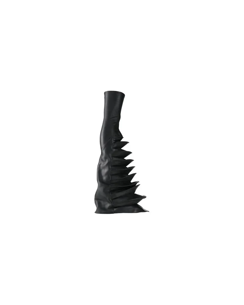 Rick Owens SCHUHE - Stiefelauf YOOX.COM Schwarz