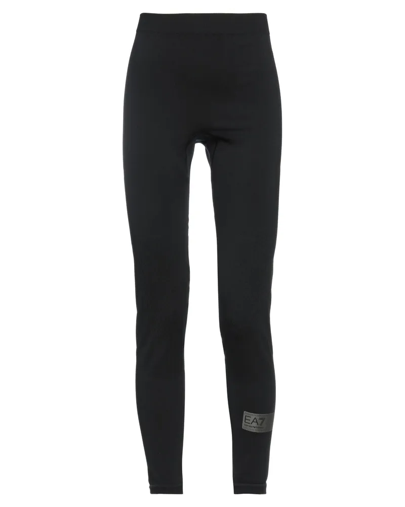 EA7 Leggings Schwarz