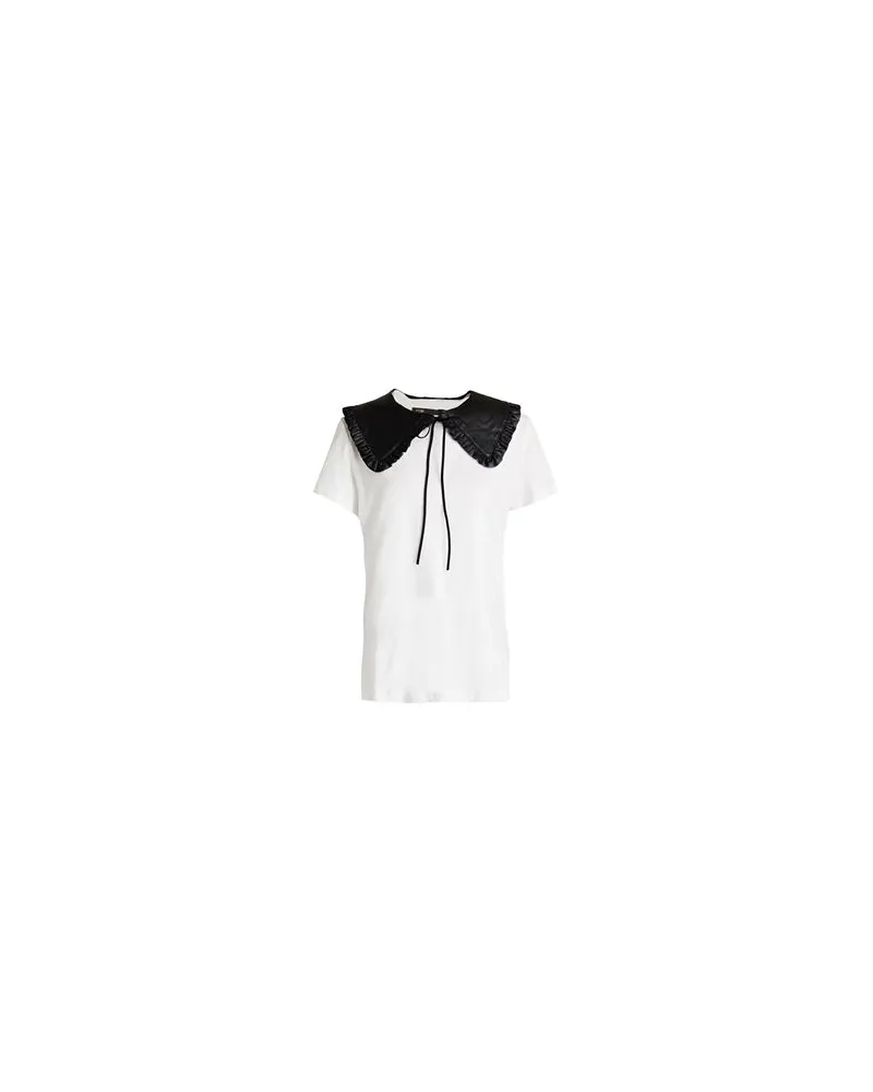 Maje TOPS - T-shirtsauf YOOX.COM Weiß