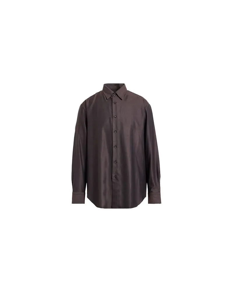Brioni TOPS - Hemdenauf YOOX.COM Dunkelbraun