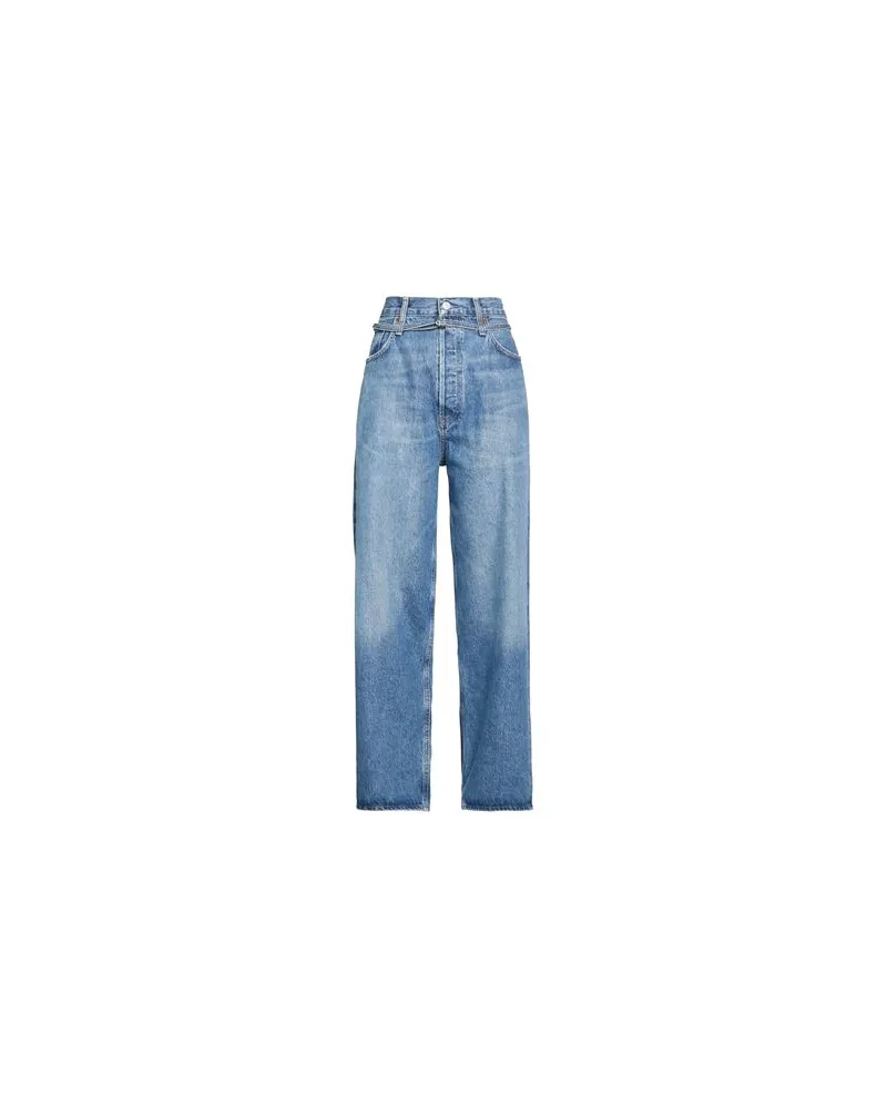 AGOLDE HOSEN & RÖCKE - Jeanshosenauf YOOX.COM Blau