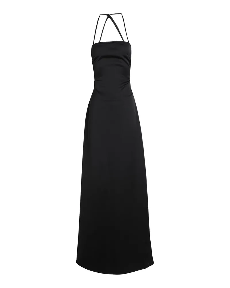 MAX&Co. Maxi-Kleid Schwarz