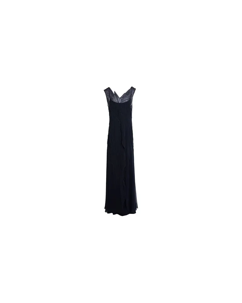 Alberta Ferretti KLEIDER - Maxi-Kleiderauf YOOX.COM Marineblau