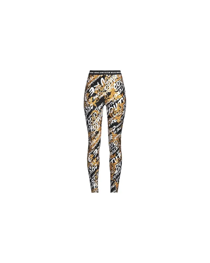 Versace Jeans HOSEN & RÖCKE - Leggingsauf YOOX.COM Schwarz
