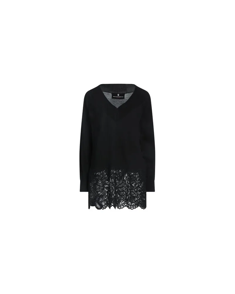Ermanno Scervino STRICKWAREN - Pulloverauf YOOX.COM Schwarz