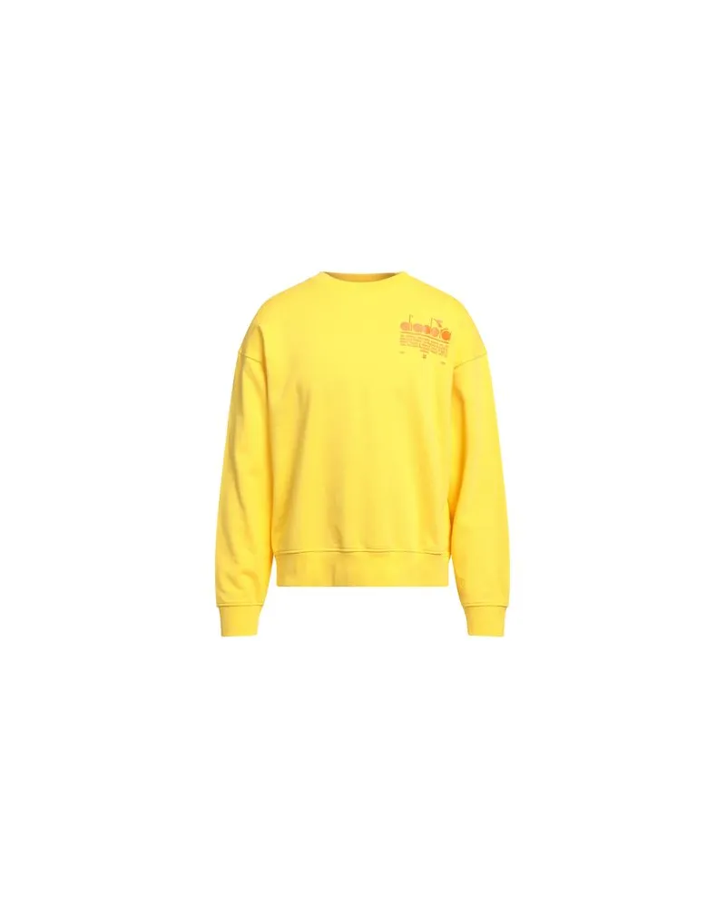 Diadora TOPS - Sweatshirtsauf YOOX.COM Gelb