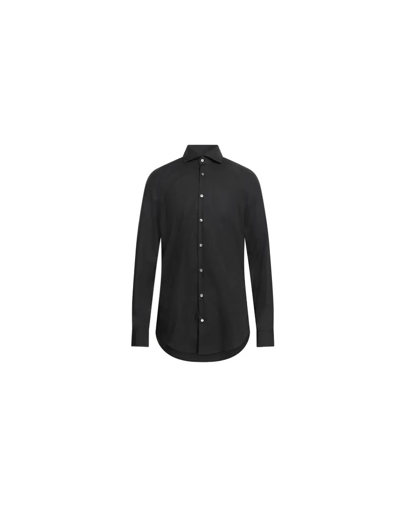 HUGO BOSS TOPS - Hemdenauf YOOX.COM Schwarz