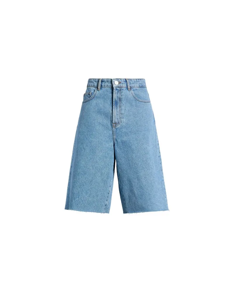 Róhe HOSEN & RÖCKE - Jeansshortsauf YOOX.COM Blau
