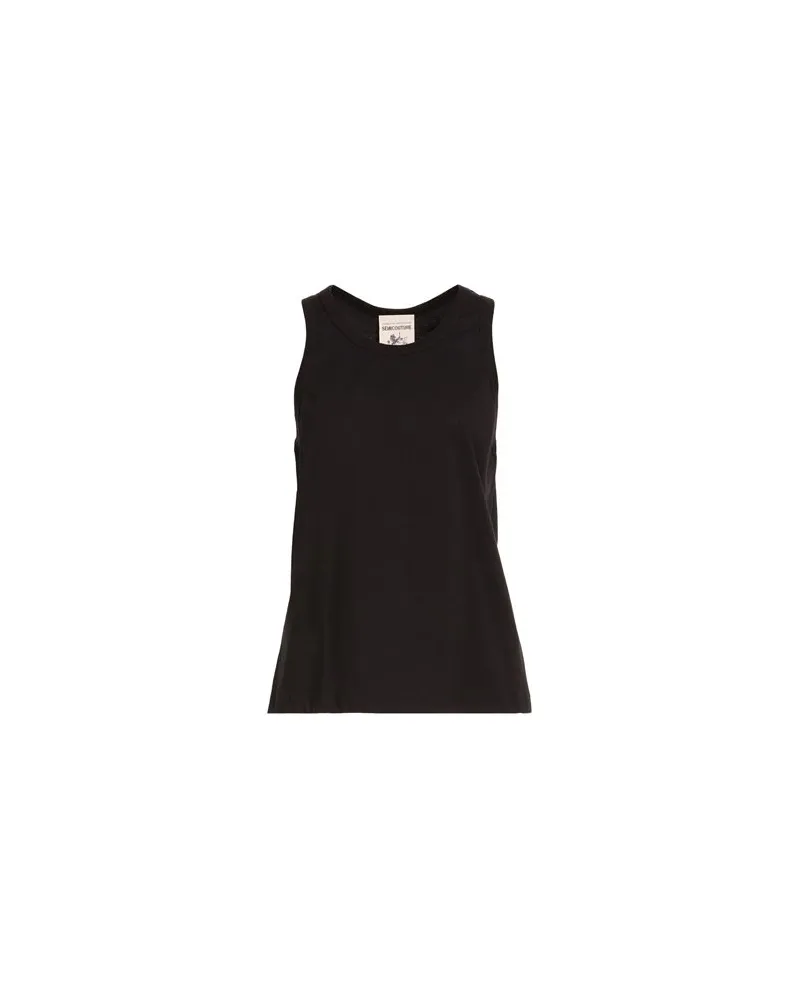 Semicouture TOPS - Tank Topsauf YOOX.COM Schwarz
