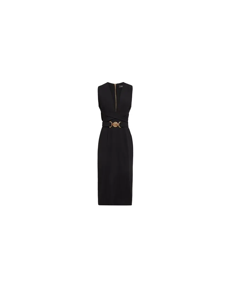 Versace KLEIDER - Midi-Kleiderauf YOOX.COM Schwarz
