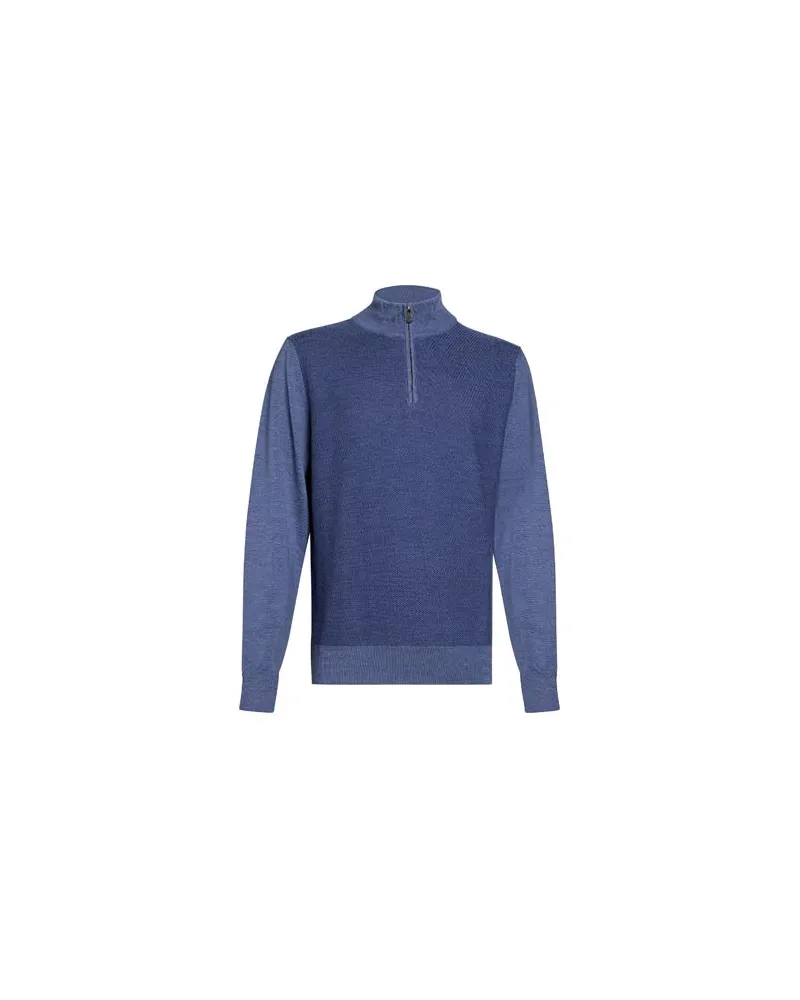 Canali STRICKWAREN - Pulloverauf YOOX.COM Blau
