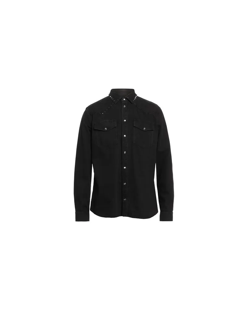 Valentino Garavani TOPS - Jeanshemdenauf YOOX.COM Schwarz