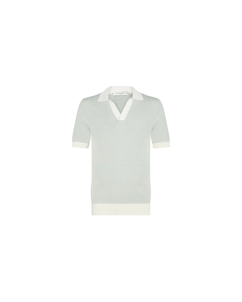 Paolo Pecora Milano TOPS - Poloshirtsauf YOOX.COM Salbeigrün