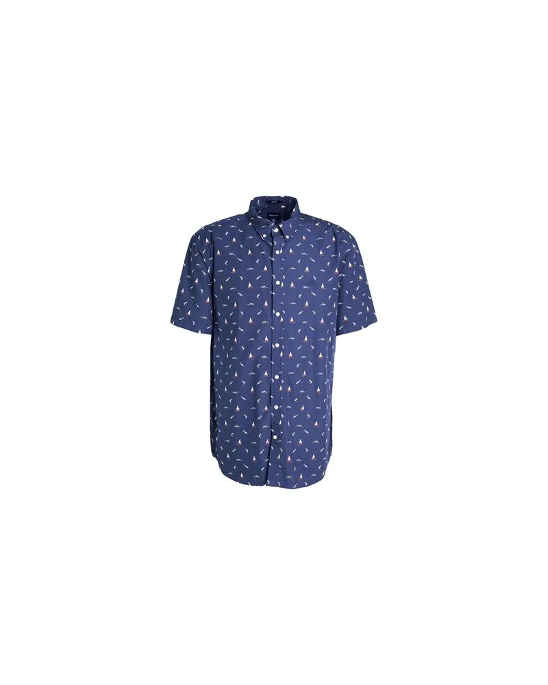 Gant TOPS - Hemdenauf YOOX.COM Blau