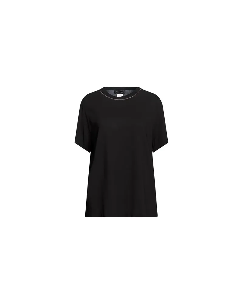 Fabiana Filippi TOPS - T-shirtsauf YOOX.COM Schwarz