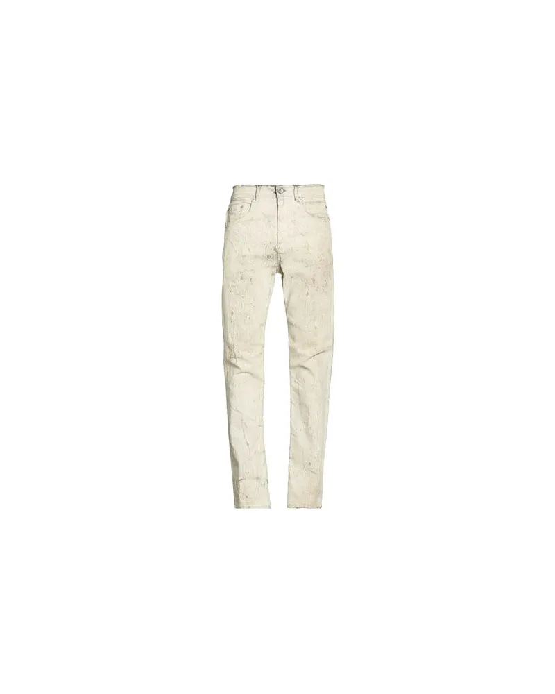 DRKSHDW by Rick Owens HOSEN & RÖCKE - Jeanshosenauf YOOX.COM Cremeweiß