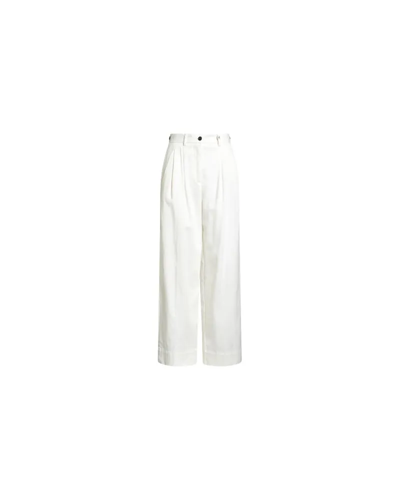 MYTHS HOSEN & RÖCKE - Hosenauf YOOX.COM Weiß