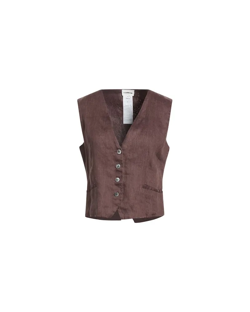 P.A.R.O.S.H. ANZÜGE und CO-ORDS - Couture-Westenauf YOOX.COM Schokobraun