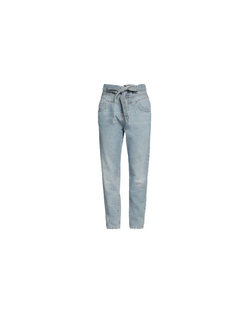 Twin-Set HOSEN & RÖCKE - Jeanshosenauf YOOX.COM Blau