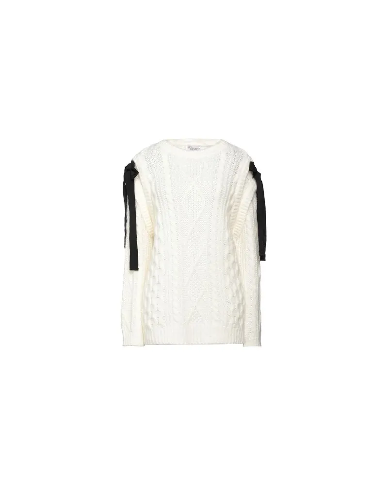 RED Valentino STRICKWAREN - Pulloverauf YOOX.COM Weiß